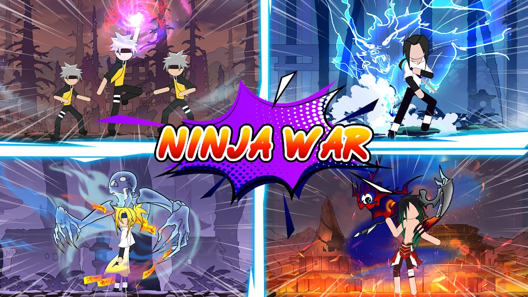 Stickman Shinobi : Ninja Fighting screenshot 4