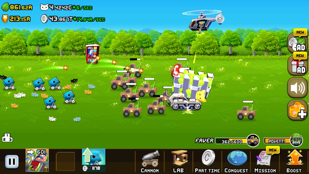 Idle Cat Cannon screenshot 5