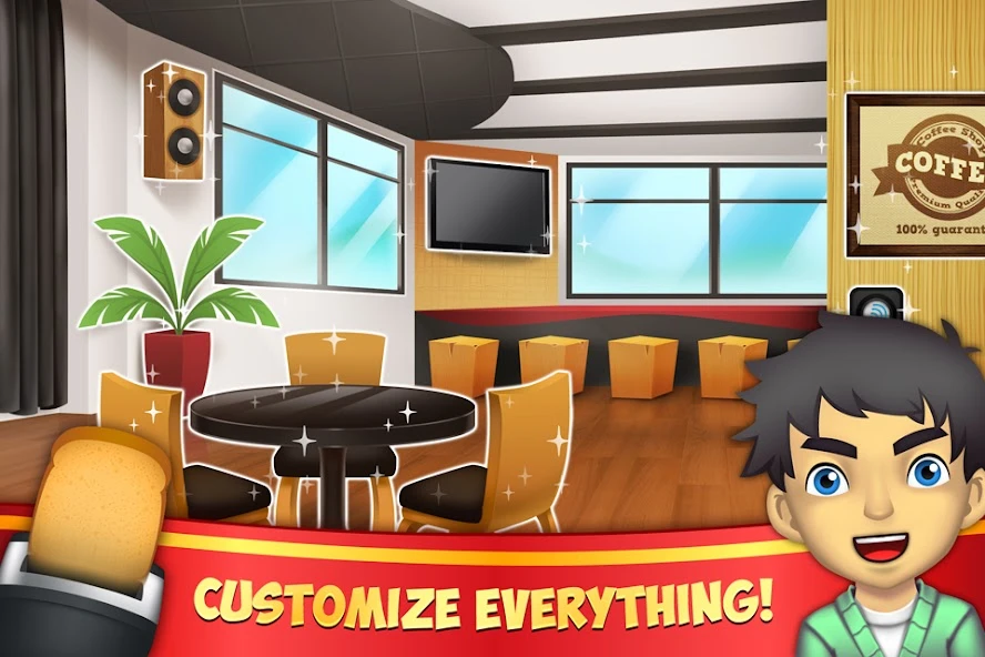 My Coffee Shop - Coffeehouse Management Game screenshot 2