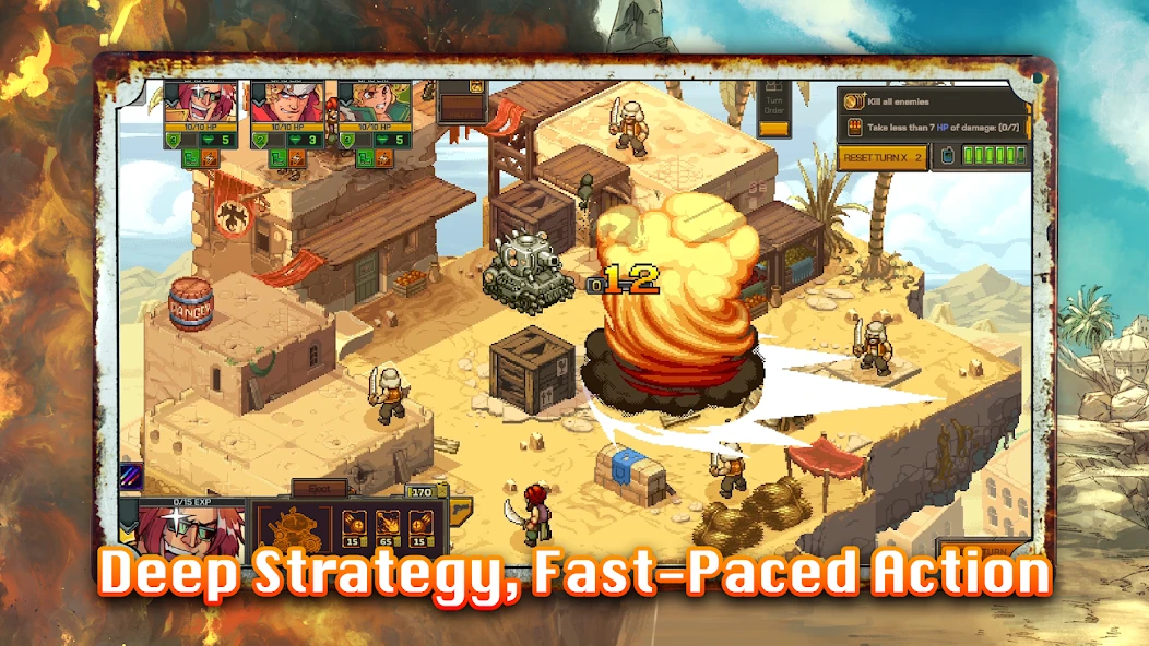Crunchyroll: Metal Slug Tactics screenshot 3