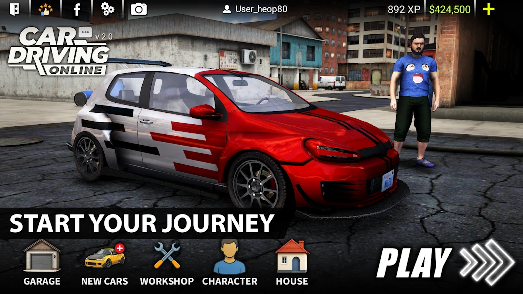 Car Driving Online APK screenshot 1