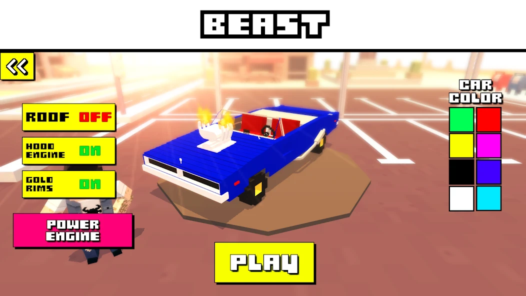 Blocky Car Racer screenshot 5