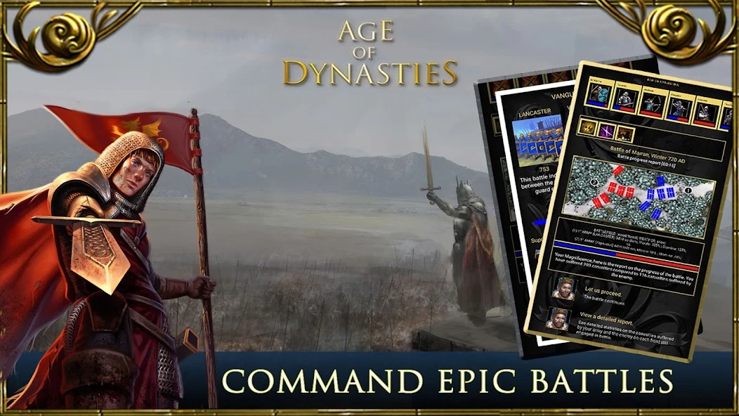 Age of Dynasties: Medieval War (Offline Strategy) screenshot 5