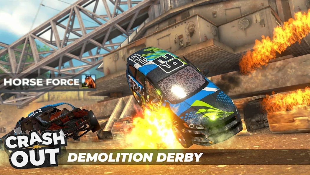 CrashOut: Car Demolition Derby APK screenshot 1