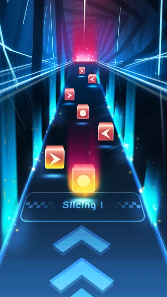 Dancing Blade: Slicing EDM Rhythm Game screenshot 1