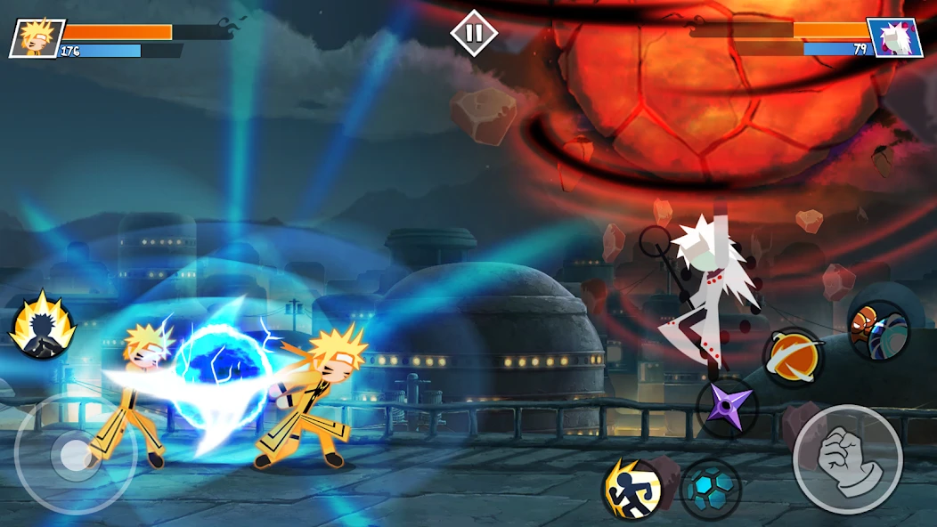 Stickman Shinobi : Ninja Fighting screenshot 1