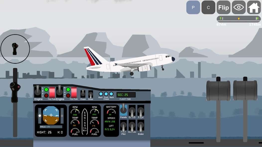 Flight Build Sandbox Simulator APK screenshot 2