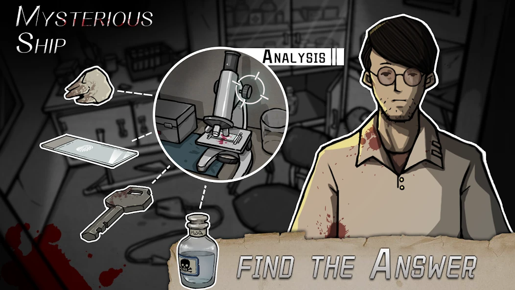 The mysterious ship - Find the clue screenshot 1
