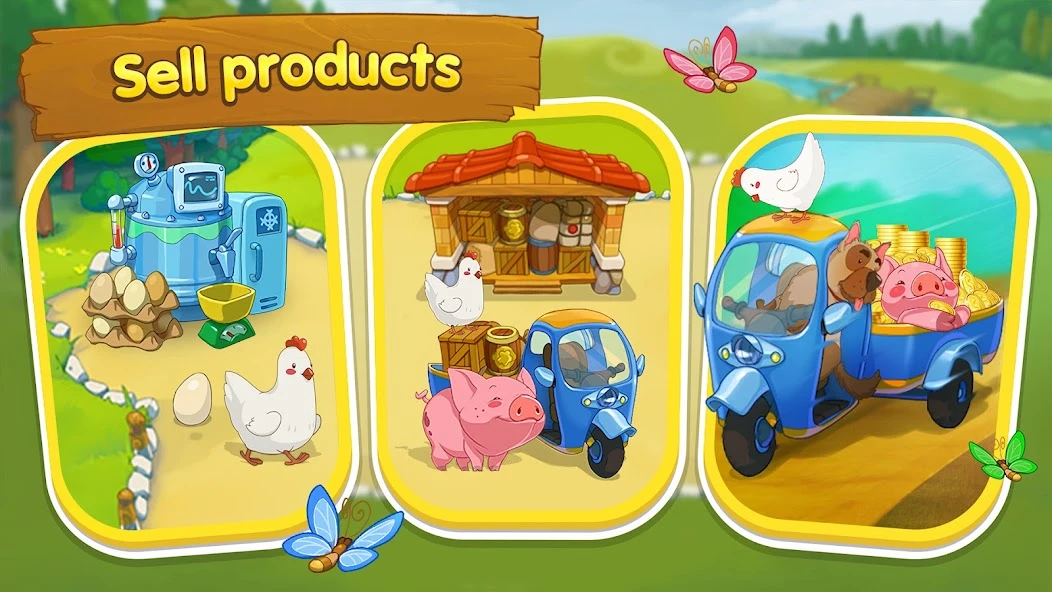Jolly Days Farm: Time Management Game screenshot 3