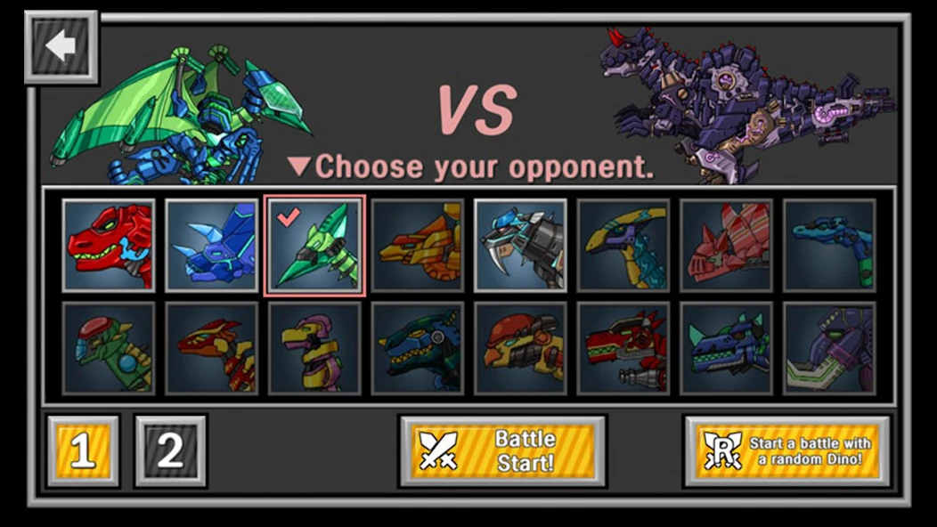 Dino Robot Battle Arena : Dinosaur game screenshot 1