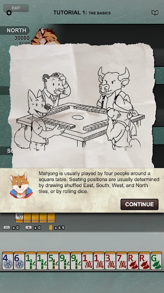 Kemono Mahjong APK screenshot 2