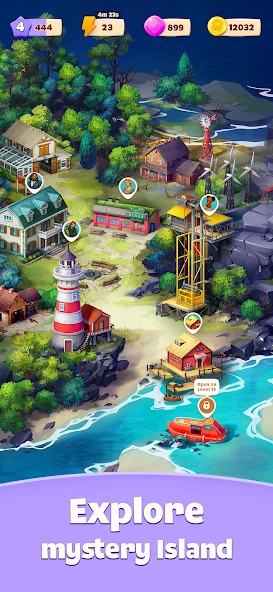Merge Mystery: Lost Island APK screenshot 4