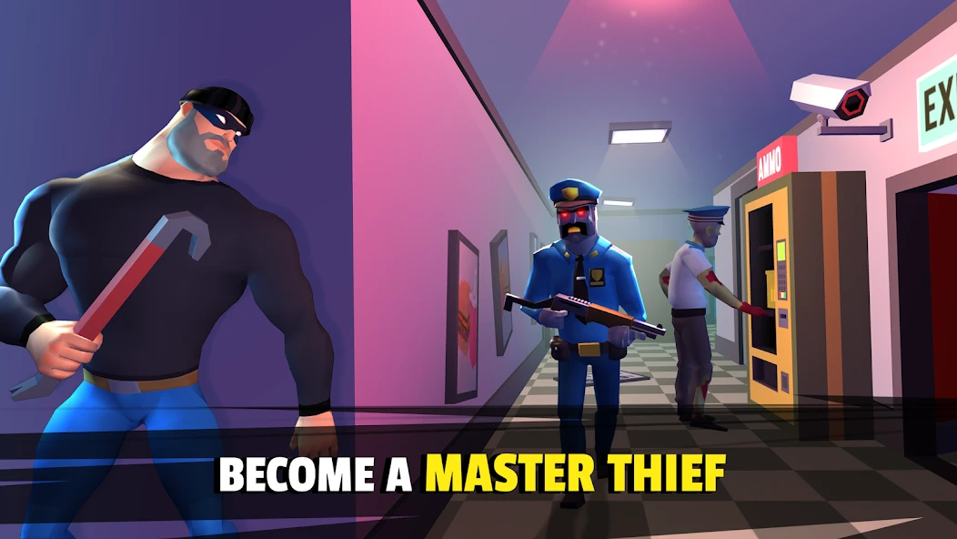 Robbery Madness - Robber Stealth FPS Loot Thief screenshot 1
