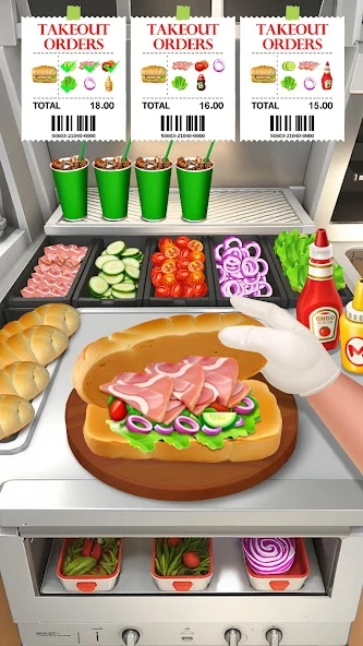Happy Diner Story: Cooking APK screenshot 4