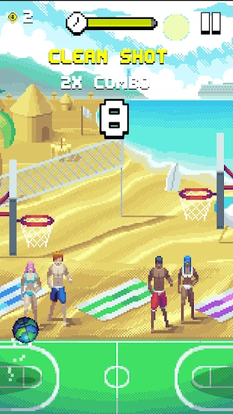 Bouncy Hoops screenshot 2