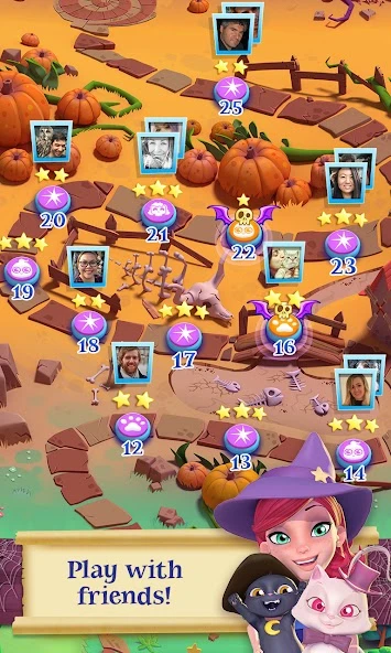 Download Bubble Witch 2 Saga (MOD, acceleration/lives) 1.54.4 screenshot 4