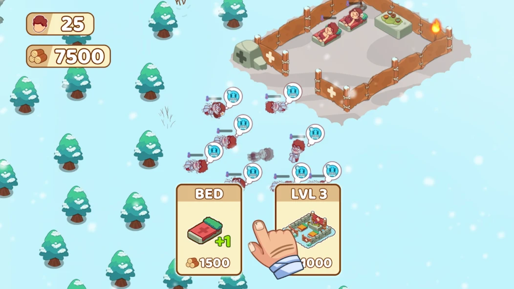 Icy Village: Tycoon Survival APK screenshot 4