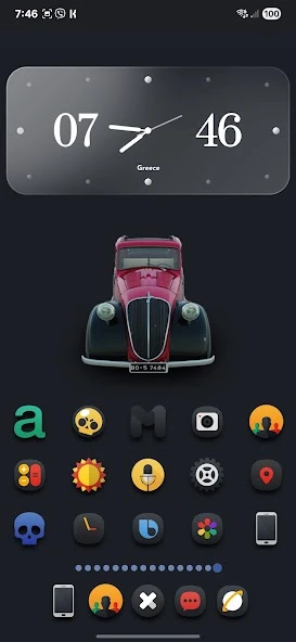 Darko – Icon Pack APK screenshot 2