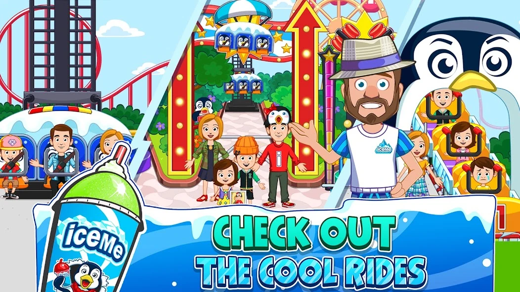 My Town : ICEME Amusement Park Free screenshot 3