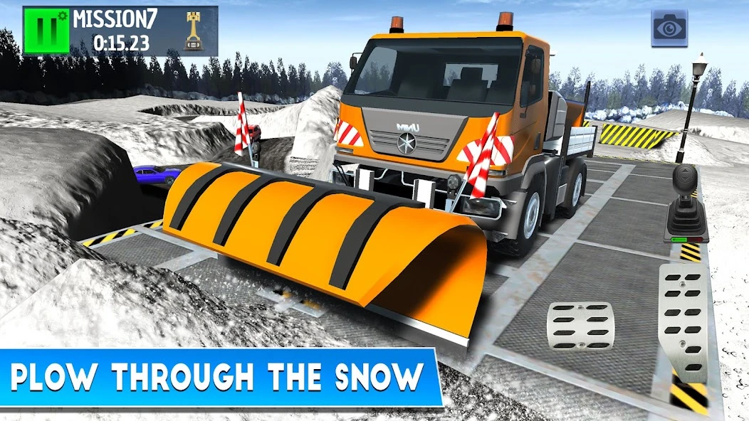 Winter Ski Park: Snow Driver screenshot 1