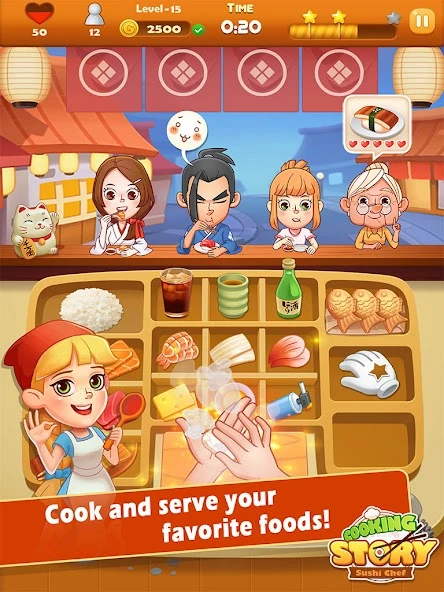 Sushi Master - Cooking story screenshot 5