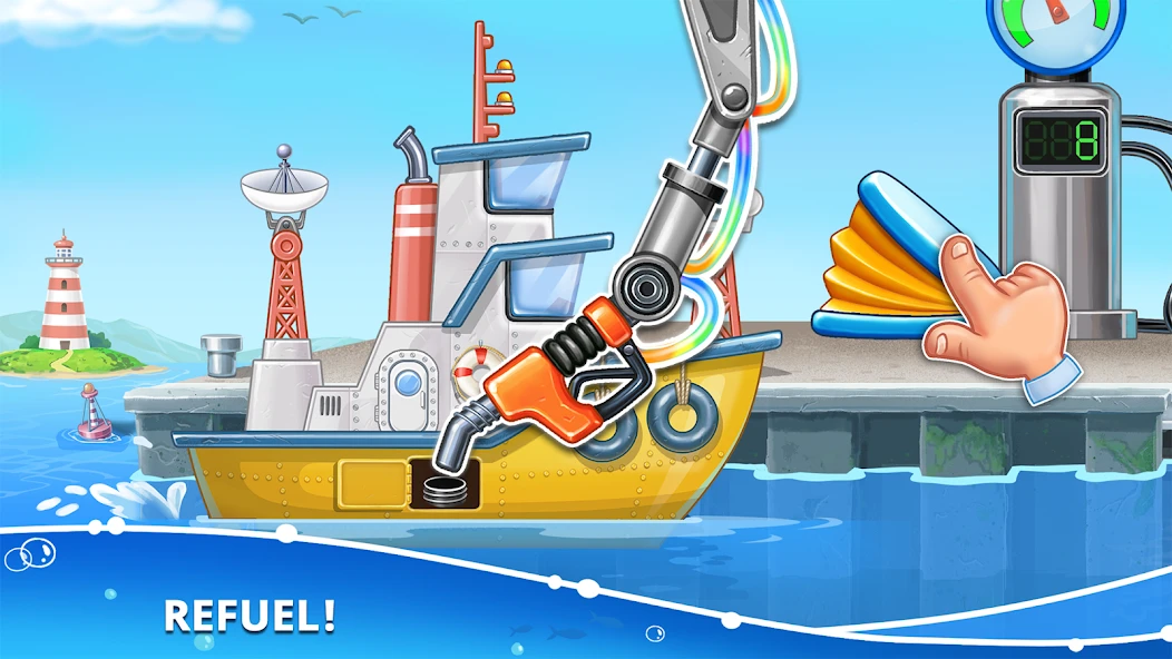 Build an Island. Kids Games for Boys. Build House screenshot 3