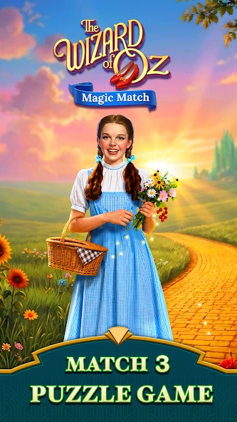 The Wizard of Oz Magic Match 3 screenshot 1
