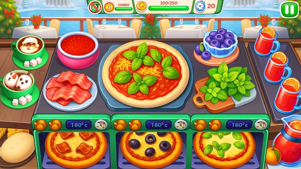 Christmas Cooking : Crazy Restaurant Cooking Games screenshot 5