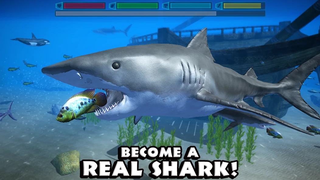 Ultimate Shark Simulator APK screenshot 1