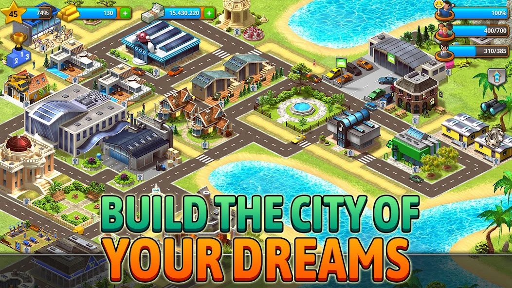 Tropic City - Island Simulation Bay screenshot 2