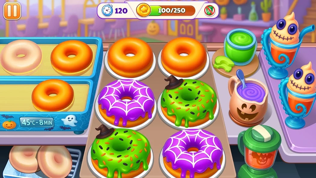 Halloween Cooking: Chef Madness Fever Games Craze screenshot 4