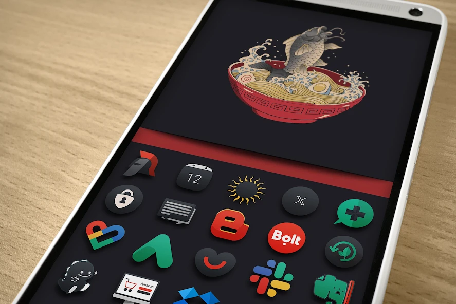 Darko – Icon Pack APK screenshot 4