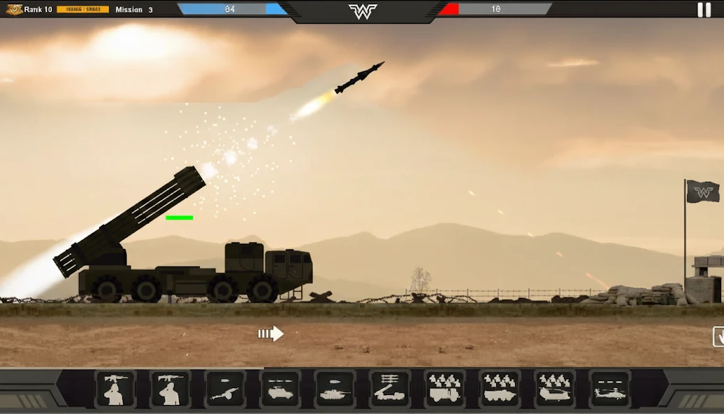 Warzone Commander APK screenshot 4