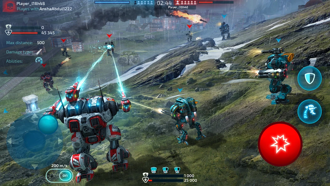 Robot Warfare: Mech battle screenshot 4