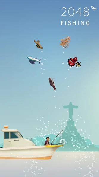 2048 Fishing screenshot 5