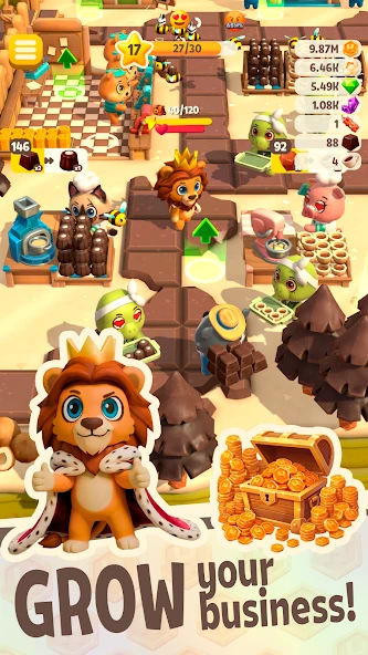 Bee King – Offline Idle Tycoon APK screenshot 4