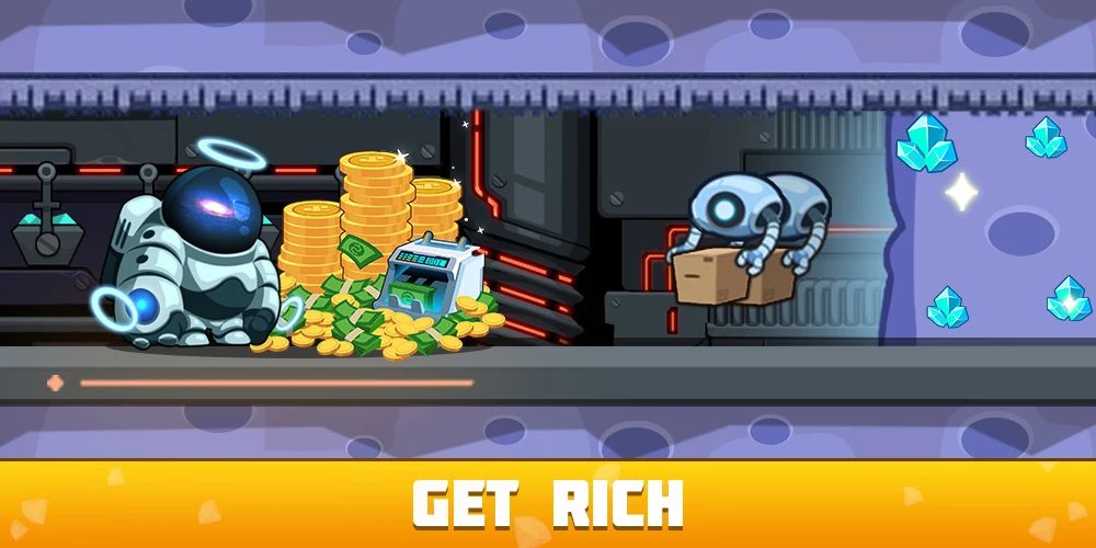 Idle Space Miner - Idle Cash Mine Simulator screenshot 3