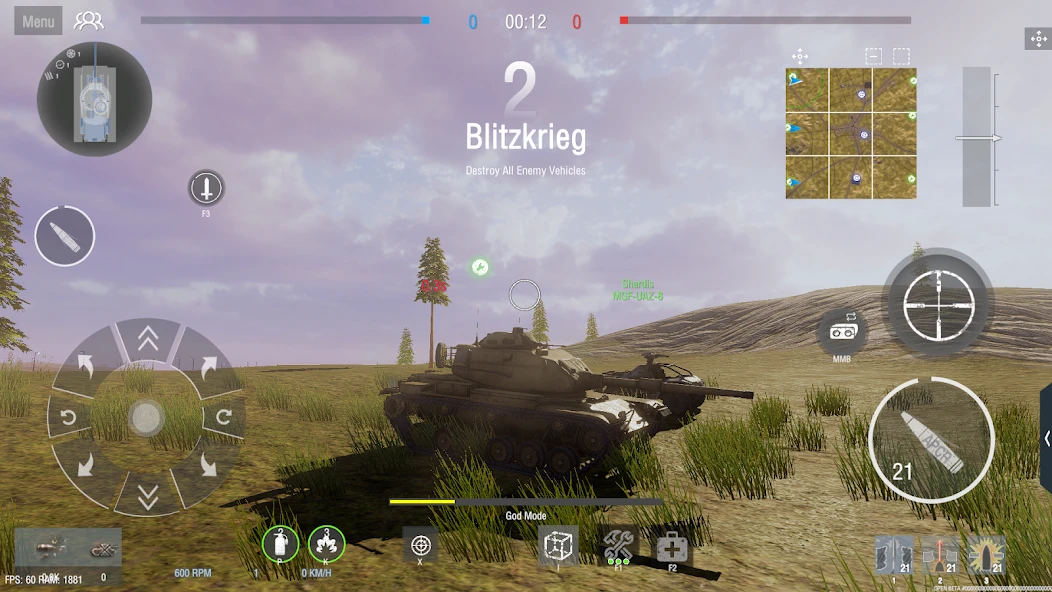 Panzer War screenshot 2