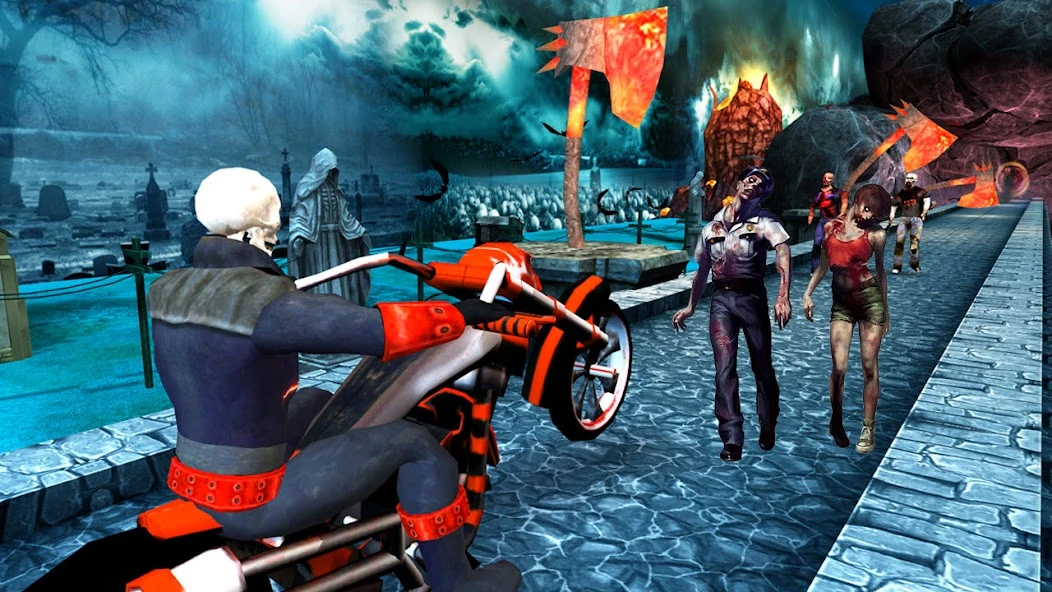 Devil's Ride: Bike Stunt Game screenshot 5