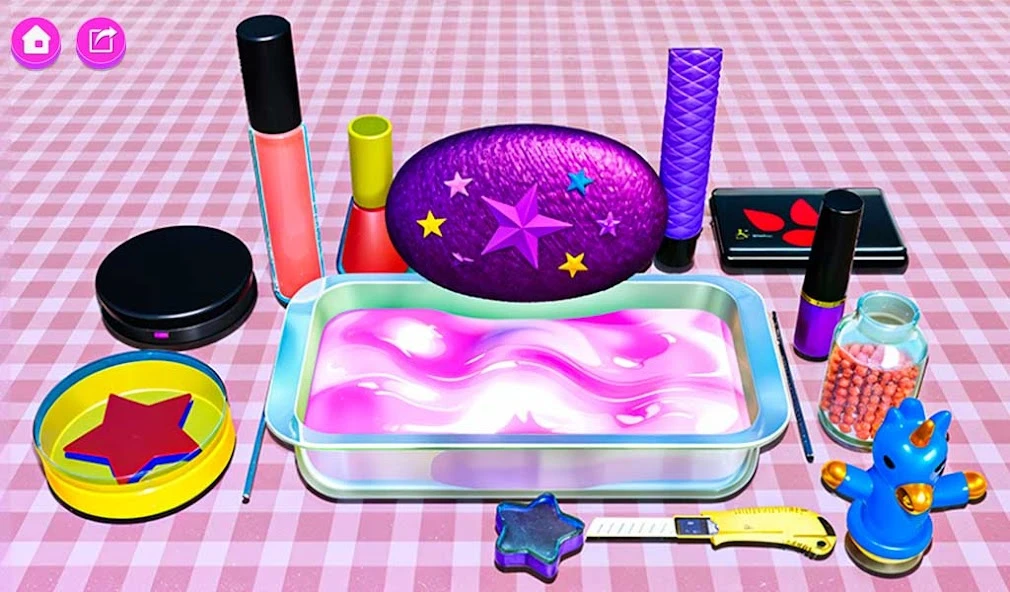 DIY Makeup Slime Maker! Super Slime Simulations screenshot 3