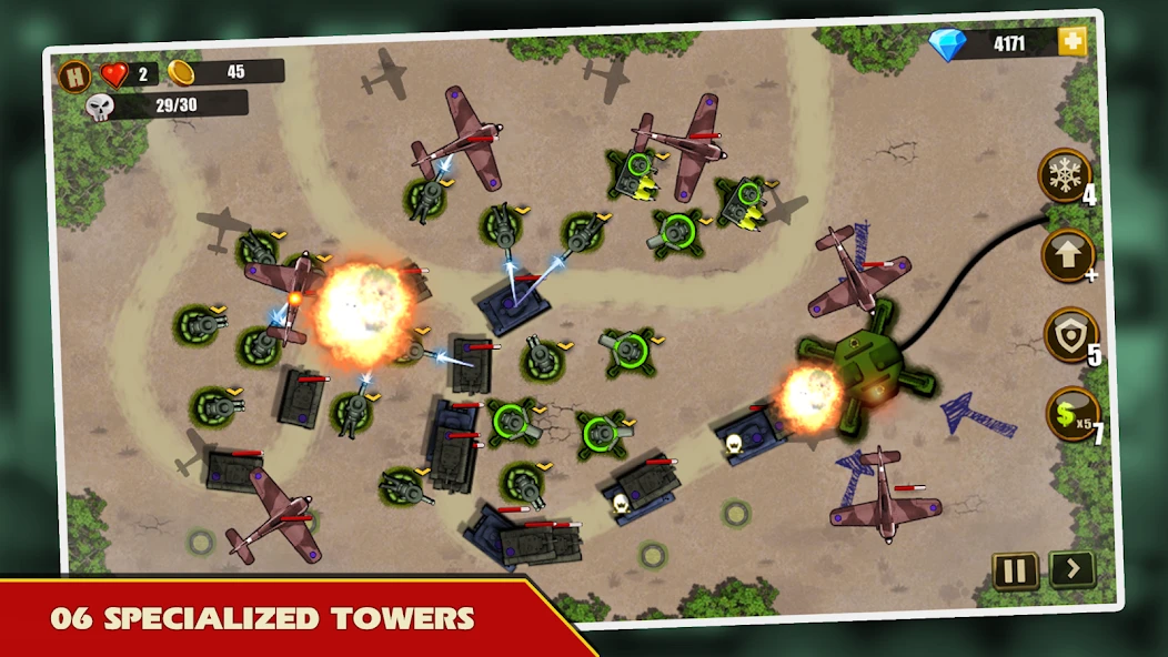 Tower Defense - Toy War screenshot 2