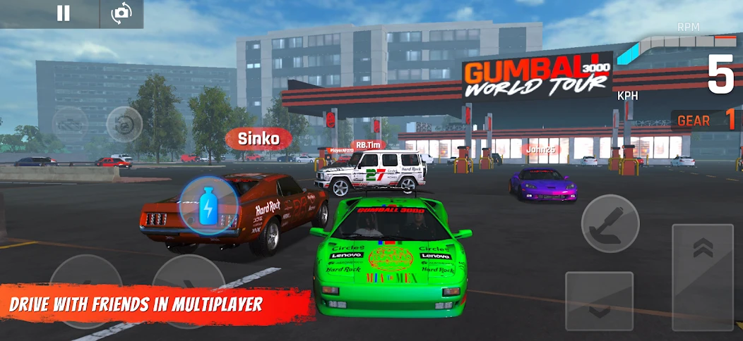 Gumball 3000: World Tour APK screenshot 1