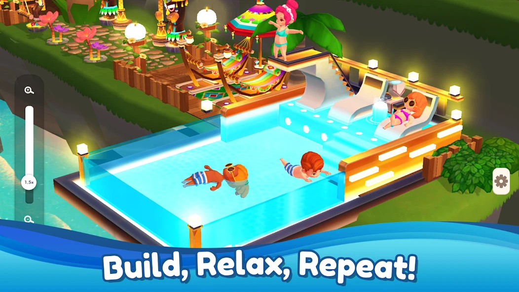 My Little Paradise : Resort Management Game screenshot 4