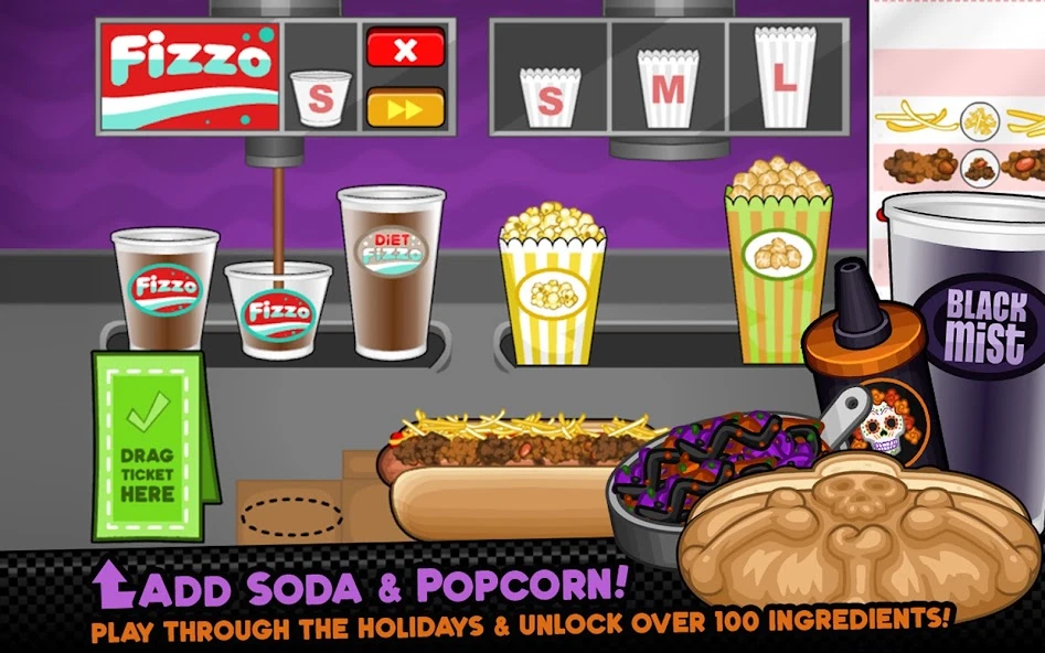 Papa’s Hot Doggeria HD APK screenshot 4