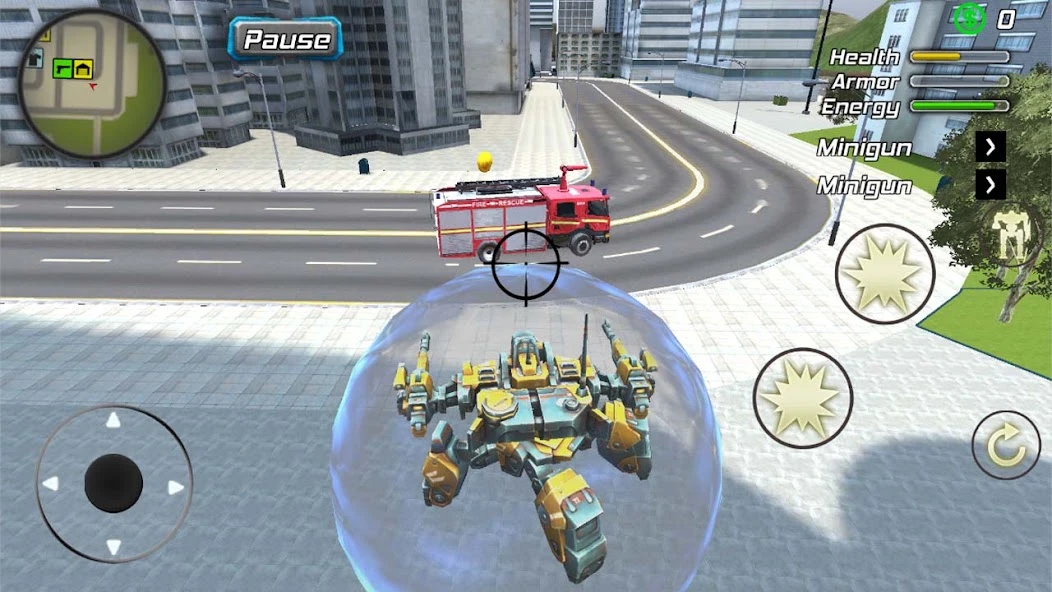 Crime Angel Superhero - Vegas Air Strike screenshot 2