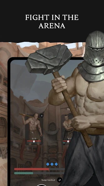 Eldrum: Black Dust – CRPG APK screenshot 4