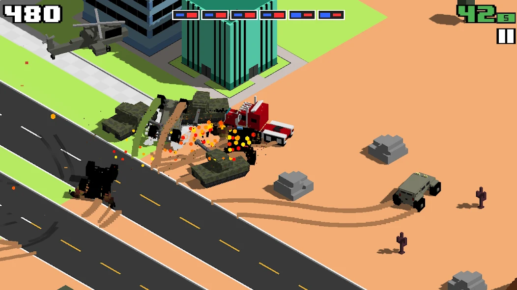 Smashy Road: Wanted screenshot 4