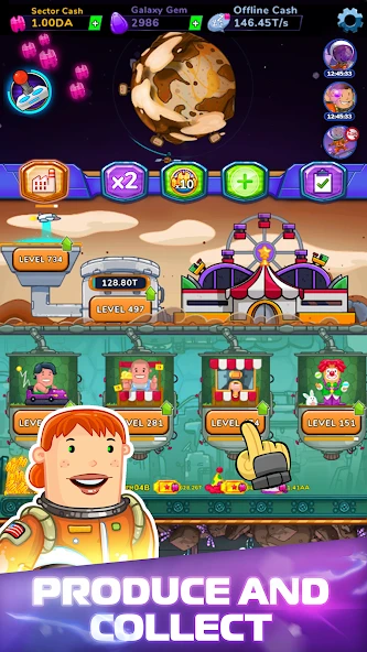 Endless Colonies: Idle Space Explorer screenshot 4