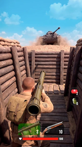 Shoot Out WW2: Gun Shooting APK screenshot 4