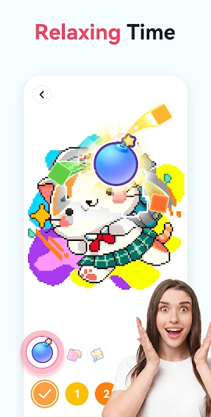 No.Pix - Color by Number, Pixel Art Coloring Book screenshot 5